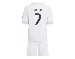Real Madrid Vinicius Junior #7 Domaci Dres za Dječji 2025-26 Kratak Rukavima (+ kratke hlače) Real Madrid Vinicius Junior #7 Domaci Dres za Dječji 2025-26 Kratak Rukavima (+ kratke hlače)